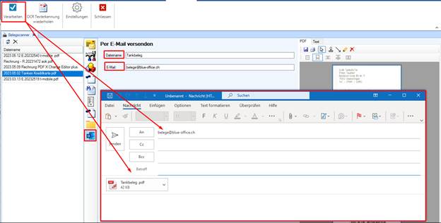 Ein Bild, das Text, Screenshot, Software, Display enthält. Automatisch generierte Beschreibung